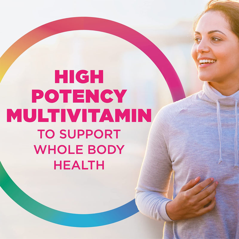 Rainbow Light Women’s One Multivitamin – High Potency with Vitamin C, D & Zinc for Immune Support, Non-GMO, Vegetarian – 90 Tablets (3 Month Supply) - NewNest Australia