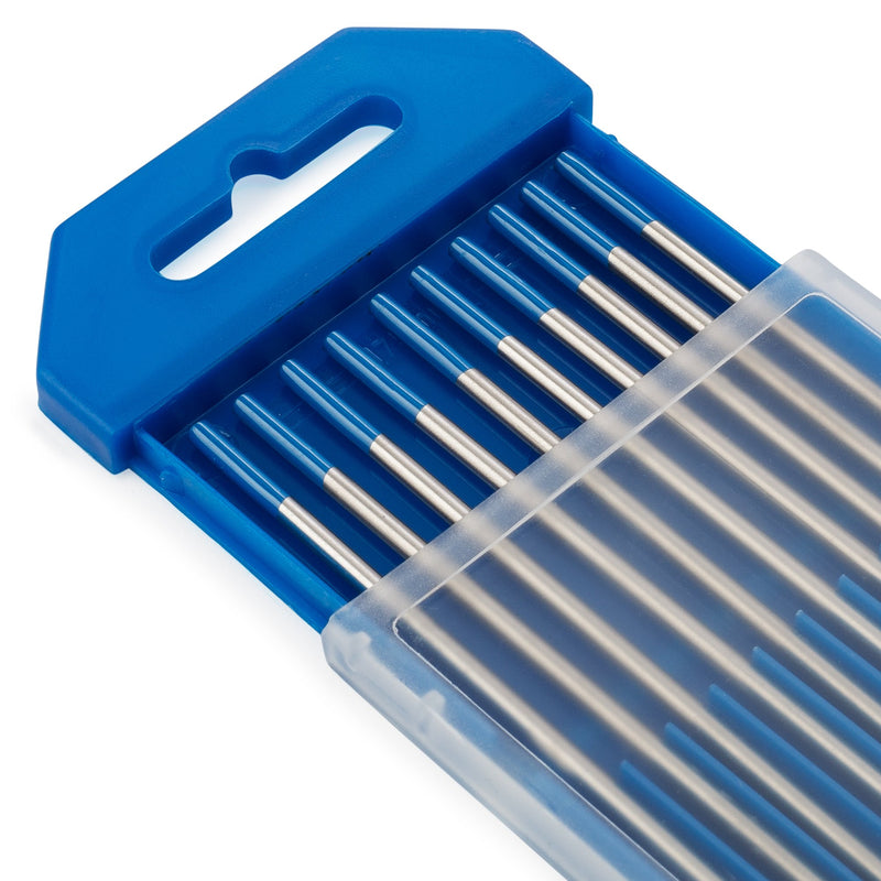 TIG Welding Tungsten Electrodes 2% Lanthanated (Blue, WL20) 10-Pack (3/32") 3/32" - NewNest Australia