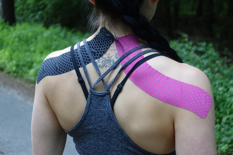 FLEXU Kinesiology Tape; New & Improved Super Saver 3 Rolls Pack Pre-Cut I Shape; Pro-Grade Hypoallergenic; Therapeutic Recovery Sports Tape; Alleviate Pain, Reduces Swelling & Induces Faster Recovery Black - NewNest Australia