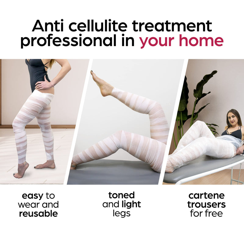 Agocap Draining Bandages Legs HD, with Longan fruits and Caffeine. Bandage treatment with reshaping and toning action. 2 draining bandages with 250 ml active ingredient + FREE cartene pants HD Bandage - NewNest Australia