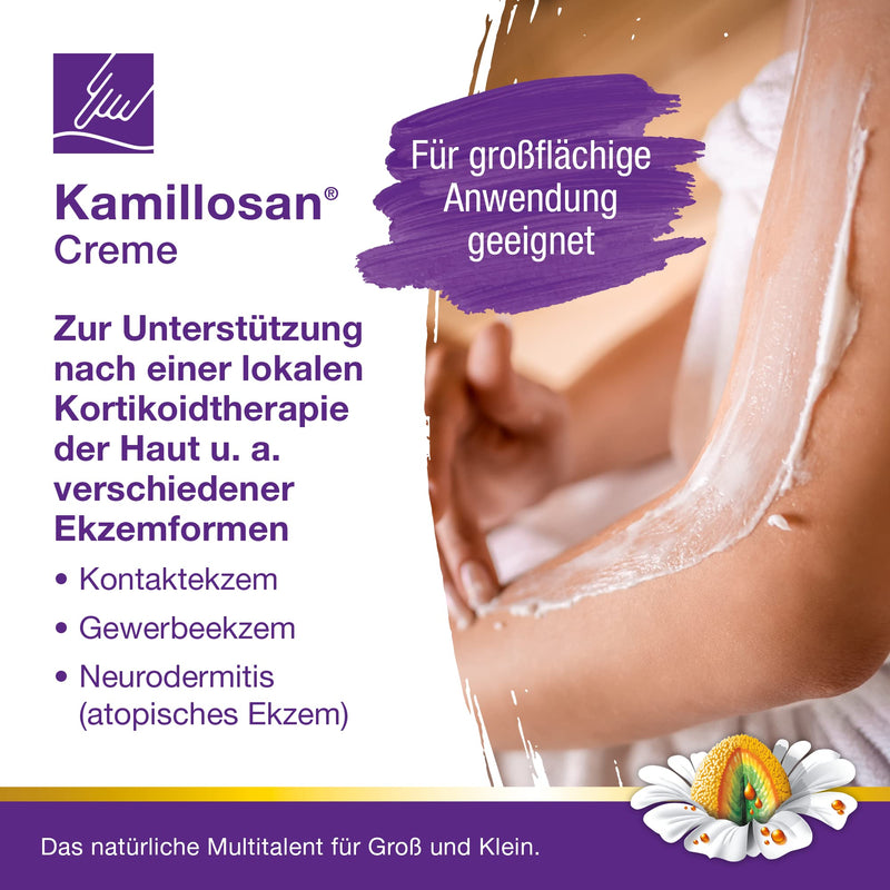 Kamillosan Cream: Anti-inflammatory wound and healing cream for skin care for neurodermatitis and eczema, 100 g 100 g (pack of 1) - NewNest Australia