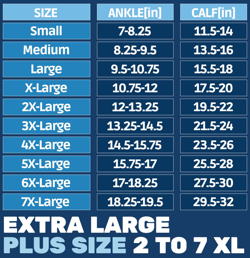 (3 Pack) Absolute Support Big and Tall Compression Socks for Women and Men 20-30mmHg Open Toe - Plus Size Compression Support Hose Wide Calf for Swelling Pain Edema Recovery Nursing - Beige, 2X-Large XX-Large - NewNest Australia