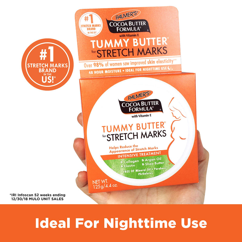 Palmer's Cocoa Butter Formula Tummy Butter Balm for Stretch Marks & Pregnancy Skin Care | 4.4 Ounces (Pack of 3) - NewNest Australia