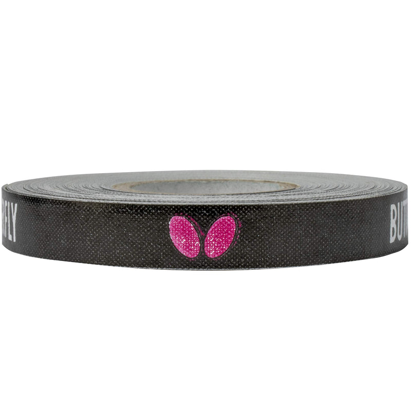 Butterfly Side Tape - 9 mm Width - Black and Magenta - Side Tape to Protect The Edges of Your Table Tennis/Ping Pong Paddles - Available in 1m (2 Rackets) 10m (20 Rackets) and 50m (100 Rackets) - NewNest Australia