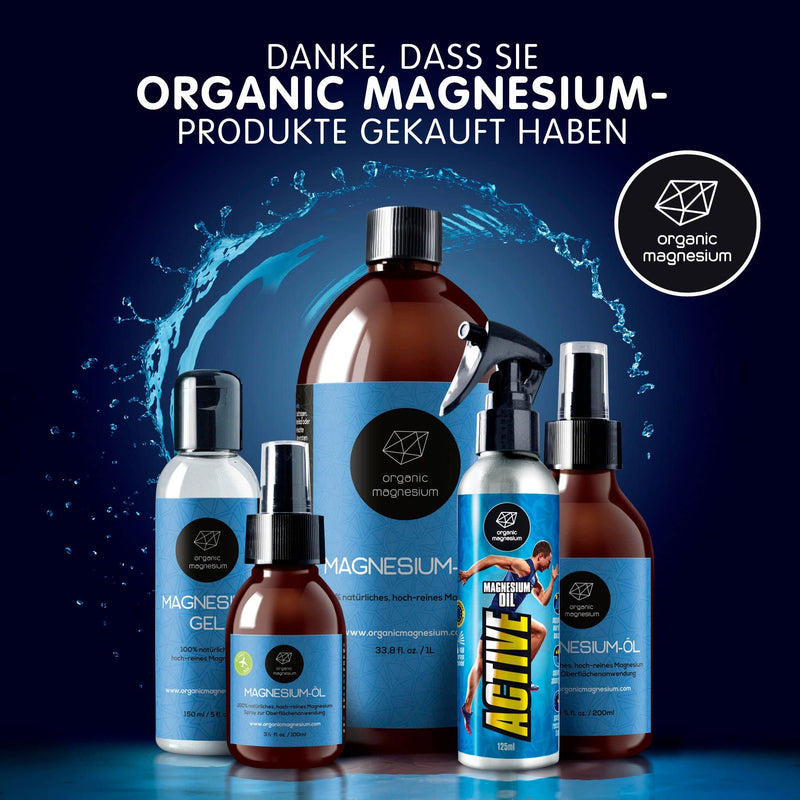 Zechstein Magnesium Spray Active 250 Ml - Magnesium Oil By Organic Magnesium | Pure | Perfect For Sports & Muscle Relaxation | Liquid Magnesium Chloride Oil Concentrate | Natural & Pure - NewNest Australia