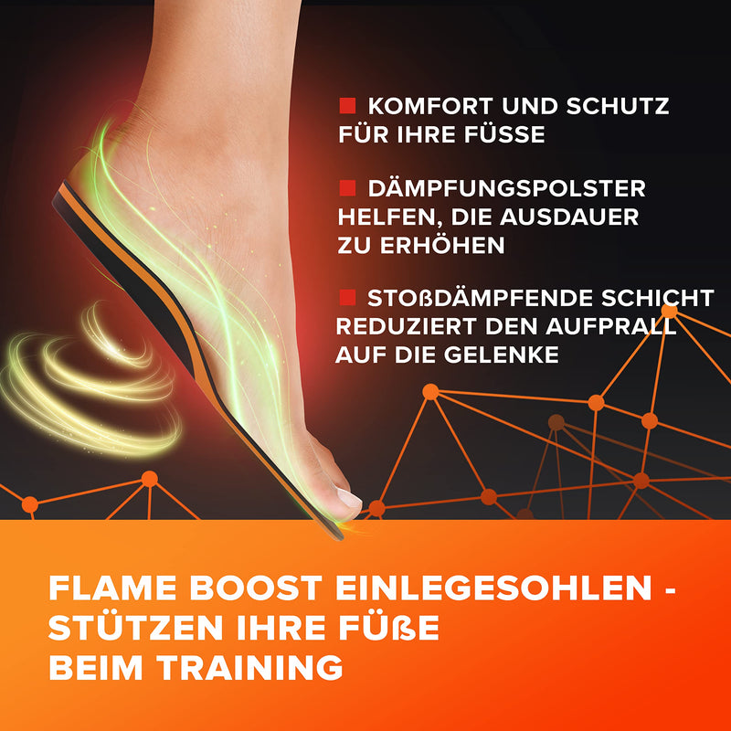 (New 2024) Sports Shoe Insoles Men Women - Ideal for Active Sports Walking Running Training Hiking Hockey - Shock Absorption Inserts - Orthopedic Comfort Insoles Black M (Men 9-10.5/Women 10-11.5) - NewNest Australia