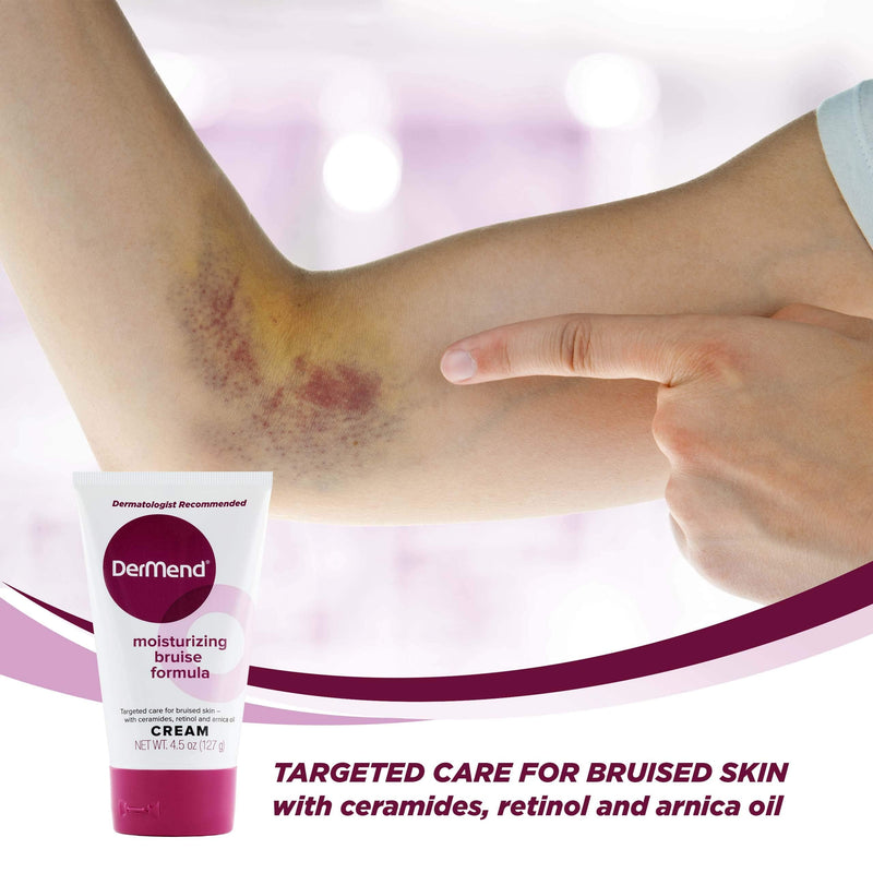 DerMend Moisturizing Arnica Montana Bruise Cream: Vitamin K Moisturizer Formula to Reduce the Appearance of Bruising - Restore, Rejuvenate & Repair Thin, Bruised Skin on Arms, Legs & Hands - 4.5 Oz 4.5 Ounce (Pack of 1) - NewNest Australia