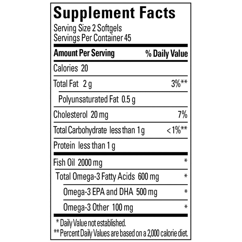 Nature Made Fish Oil 1000 mg, 90 Softgels, Fish Oil Omega 3 Supplement For Heart Health 90 Count - NewNest Australia