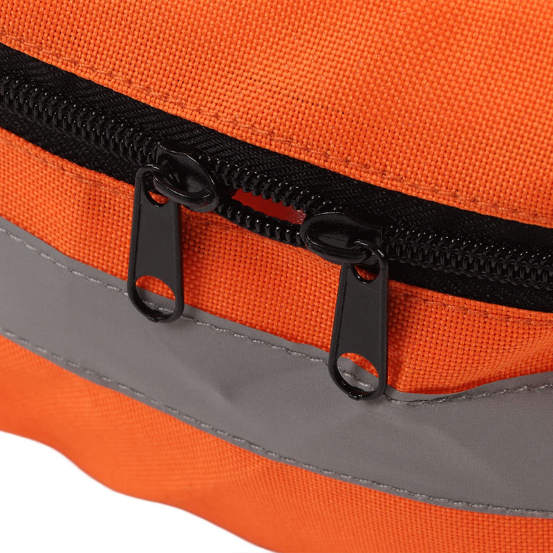 First Aid Medical Bag Light Orange With Reflective Stitching Oxford Fabric First Aid Trauma Bag For Outdoor Use, Orange, Portable, Large Capacity For Travel At Home - NewNest Australia