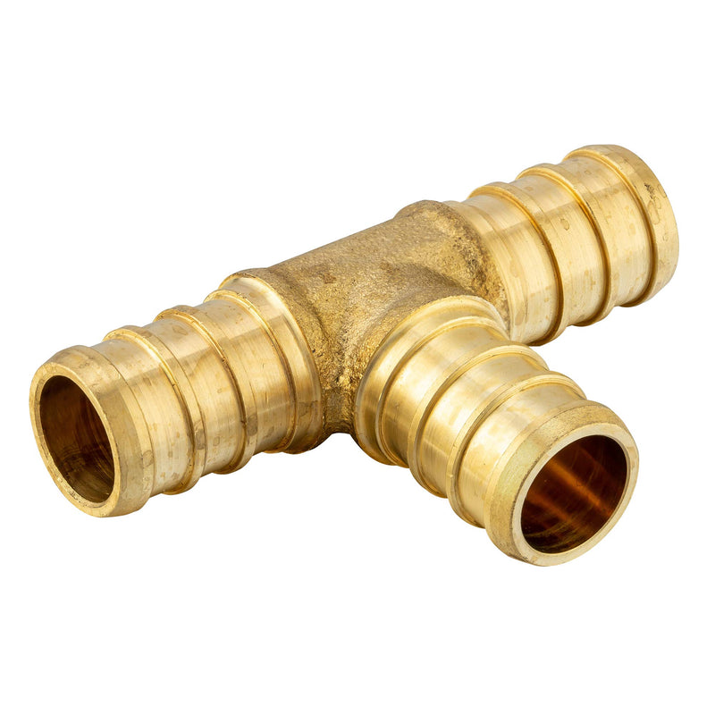(Pack of 30) EFIELD Pex Brass Crimp Fitting Combo with 1/2" Tees"T" (10 PCS), 1/2" Elbows (10 PCS), 1/2" Couplings (10 PCS) LEAD FREE - NewNest Australia