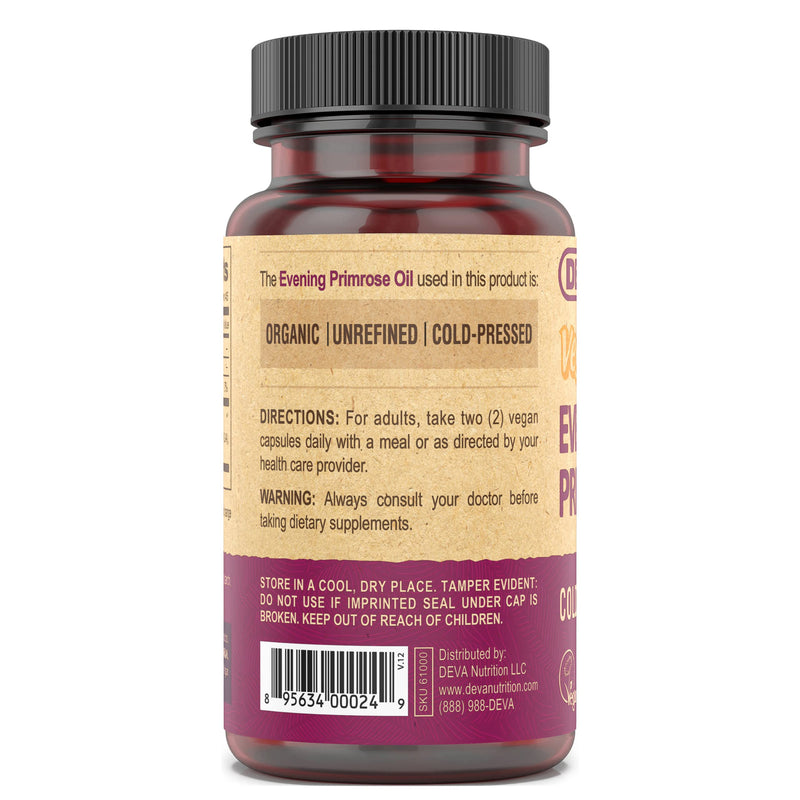 Deva Vegan Evening Primrose Oil 90 Vcap - NewNest Australia