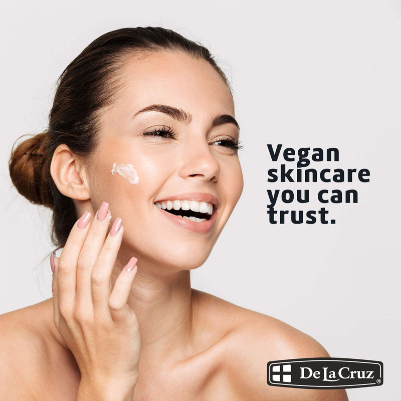De La Cruz Vitamin E Cream Moisturizer for Face and Neck - Moisturizing Anti-Aging Skin Care for All Skin Types - Made in USA, 4 OZ. 1 Pack - NewNest Australia