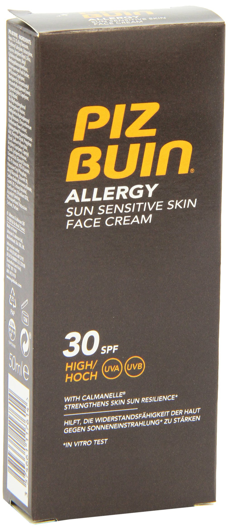 Piz Buin Allergy Face Cream SPF 30 High - 50 ml SPF 30 50 ml Face Cream - NewNest Australia