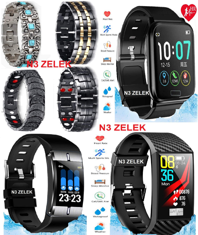 N3 ZELEK Magnetic Bracelet Women Stress Magnetic Bracelet Men Strong Magnet BIO Energy Bracelet Health Magnetic Bracelets Bracelet Women Magnetic Wristband Bangle Men Bangle Women Wristband Women Engraved - NewNest Australia