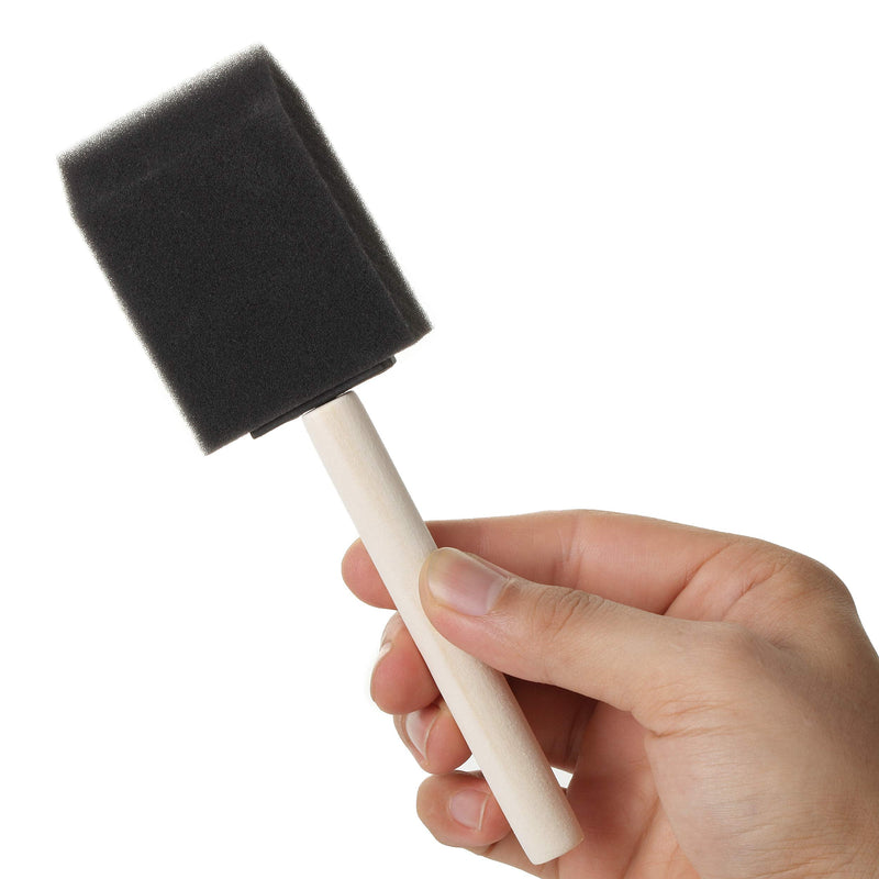 Bates- Foam Paint Brushes, 16pcs, 2 Inch, Sponge Brushes, Sponge Paint Brush, Foam Brushes, Foam Brushes for Painting, Foam Brushes for Staining, Paint Sponges, Foam Sponge Brush - NewNest Australia