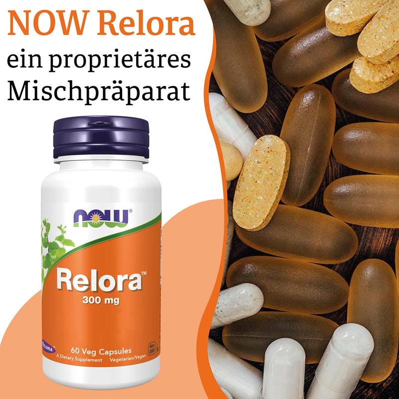 Now Foods, Relora, 300 mg, 60 Vegan Capsules, Laboratory Tested, Gluten Free, Soy Free, Vegetarian - NewNest Australia