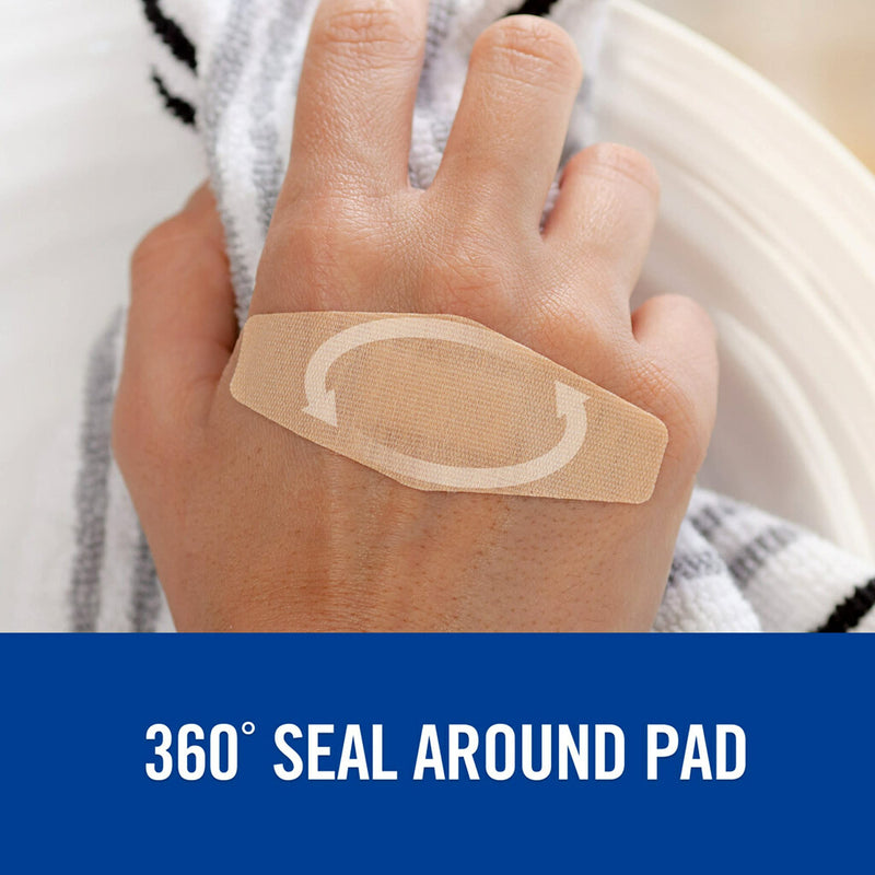 Nexcare Duo Bandages, Flexible Fabric, Summer Activities, Swimming, Hold Strong 24 Hours, Pain Free Removal, Ready for Summer Cuts, and Wounds, 100 Count Assorted - NewNest Australia