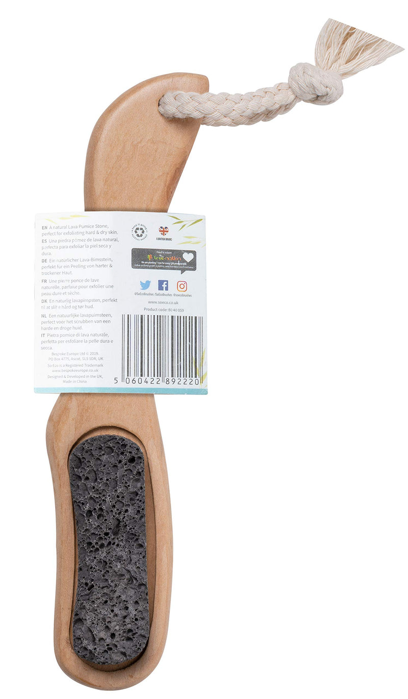 So Eco Lava Stone Brush and Pumice 80 40 059 - NewNest Australia