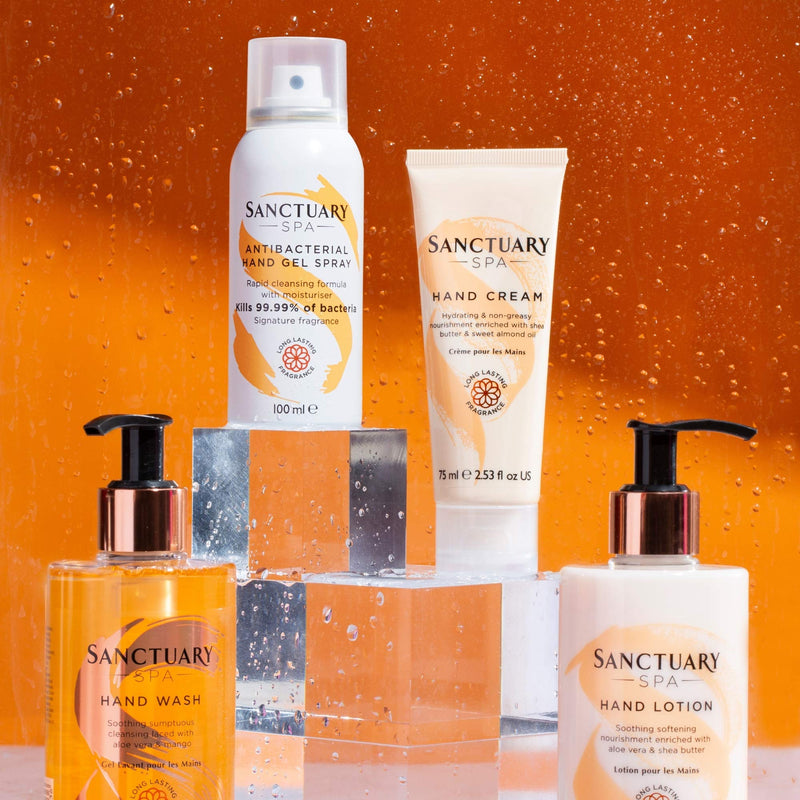 Sanctuary Spa Hand Lotion with Pump, Vegan Hand Cream, Cruelty Free, 250 ml - NewNest Australia