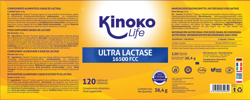 Ultra Lactase 16500 Fcc 120 Capsules Faster Effect Better Absorption Than Lactase Tablets For Lactose Intolerance Premium Digestive Enzymes Better Absorption Than Lactase Tablets Pure Lactase - NewNest Australia