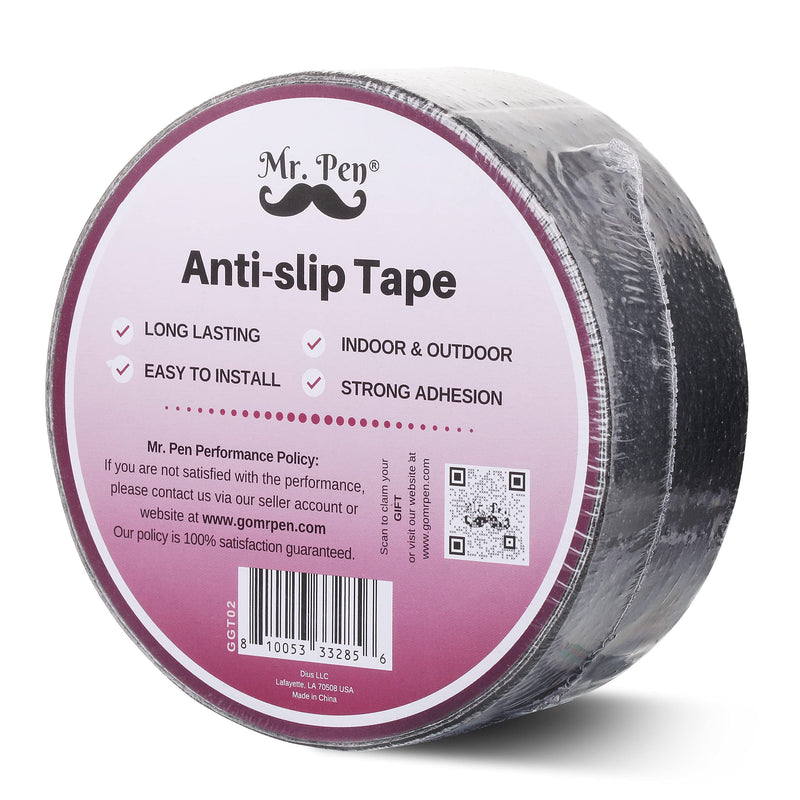 Mr. Pen- Grip Tape, 2 Inch, 23 Feet, Anti Slip Tape, Non Skid Tape, Grip Tape for Stairs, Non Slip Tape, Friction Tape, Stair Grips Non Slip, Black Grip Tape, Grip Tape Roll, Waterproof Grip Tape - NewNest Australia