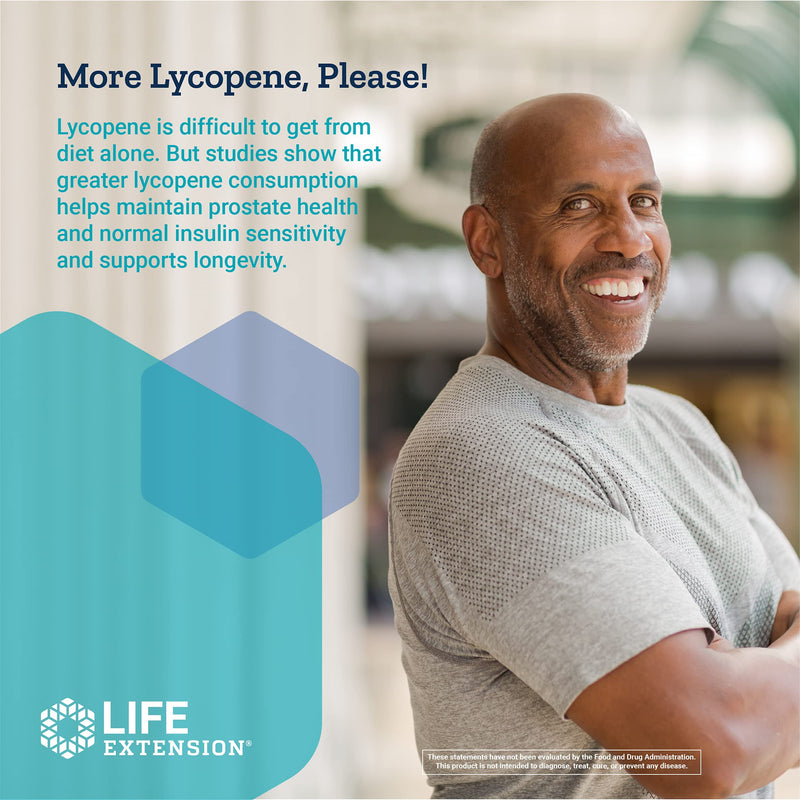 Life Extension Mega Lycopene 15 mg – Prostate & Arterial Health Support – Gluten-Free – Non-GMO – 90 Softgels - NewNest Australia