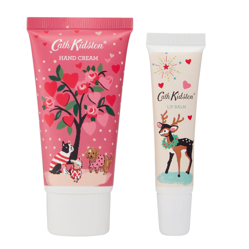 Cath Kidston Beauty Shine Bright Hand & Lip Tin (With 50Ml Hand Cream And 10Ml Lip Balm) - NewNest Australia