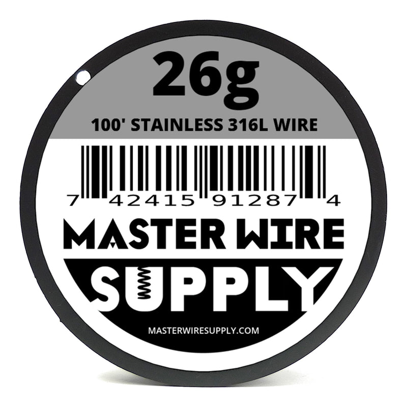 Stainless Steel 316L - 100' - 26 Gauge Wire - NewNest Australia