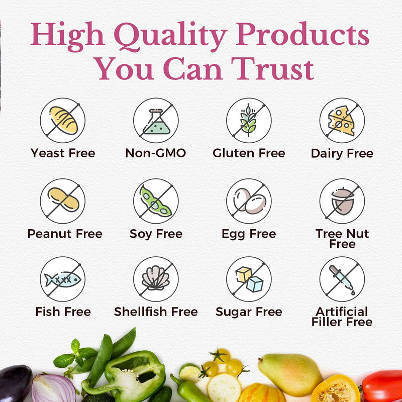 Vitalitown Women’s Probiotics 120 Billion CFUs 1 Daily | 30 Strains, with Prebiotics & Digestive Enzymes & Cranberry | Shelf Stable | Gut & Vaginal Health | Vegan Non-GMO | 30 Delayed Release Veg Caps 30 Count (Pack of 1) - NewNest Australia