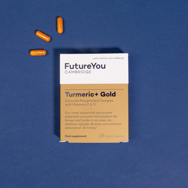Turmeric+ Gold - Curcumin Capsule Patented Meriva Formulation with Vitamins C & D – Purest Turmeric Supplement for Bones, Joints & Muscles, 28 Day Supply - NewNest Australia