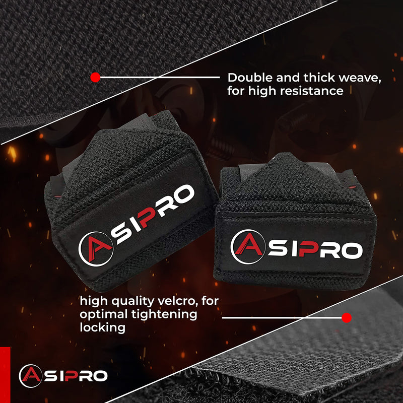 Asipro Wrist Bandages Fitness Professional Wrist Wraps Wrist Wraps For Calisthenics, Bodybuilding & Strength Training Fitness Wrist Protection Sports Bandage Wrist Pair 2 Wrist Support Sports - NewNest Australia
