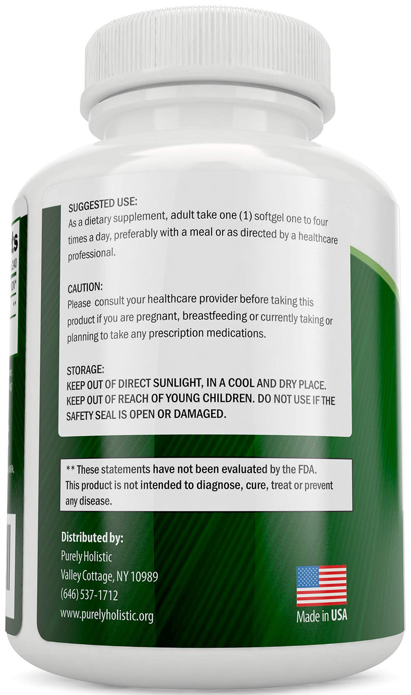 CoQ10 240 SoftGels ★ High Absorption Coenzyme Q10 ★ Made in The USA to GMP Standards ★ Up to 8 Month's Co Q 10 Supply ★ Satisfaction with Our Product Ensured - NewNest Australia