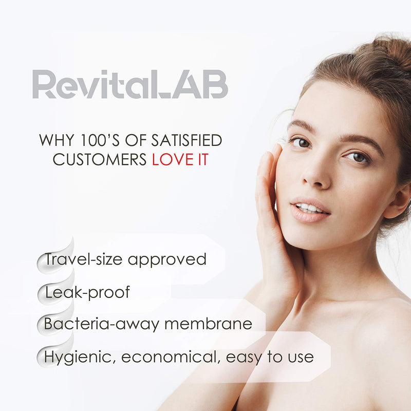 RevitaLAB Day and Night Collagen Anti-Ageing Moisturiser, Enriched with Hyaluronic Acid, Matrixyl® 3000, Hemp Seed Oil and a UVA/UVB Filter, for Ages 60 - 75, 50 ml (Multipack) 2 x 50ml - NewNest Australia