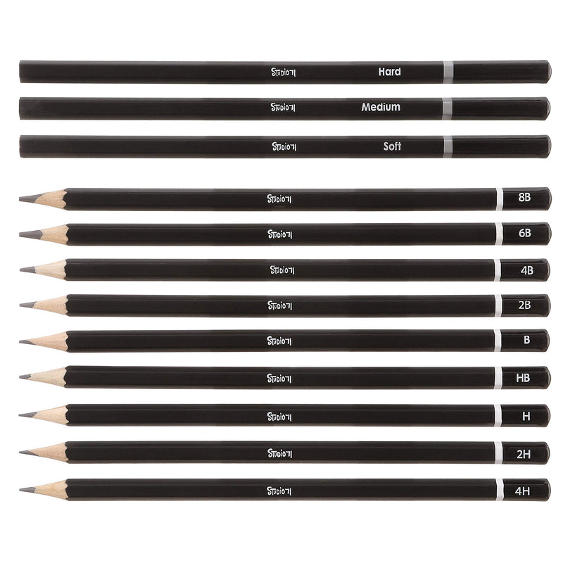 Darice Studio 71 Portable Sketching Art Set, 29 Pieces 28-Piece Sketching Art Set - NewNest Australia