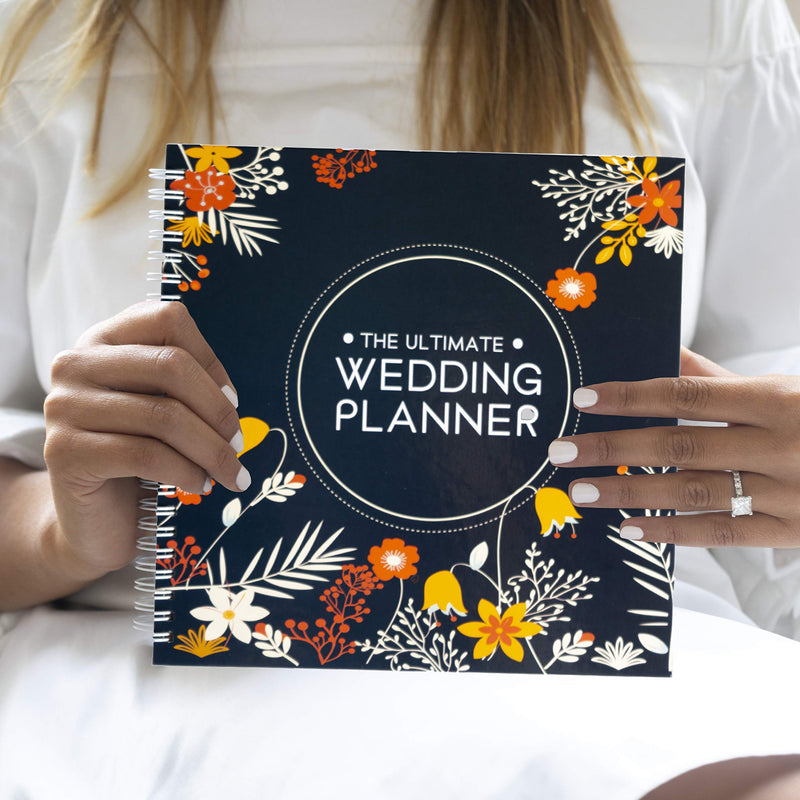 The Wedding Planner | A Complete 80 Pages Hardcover Organizer that Includes Checklists, Party Planner, Budget Organizer, Honeymoon and More | Wedding Planner Book and Organizer for The Bride | Wedding Gifts for Bride and Groom - NewNest Australia