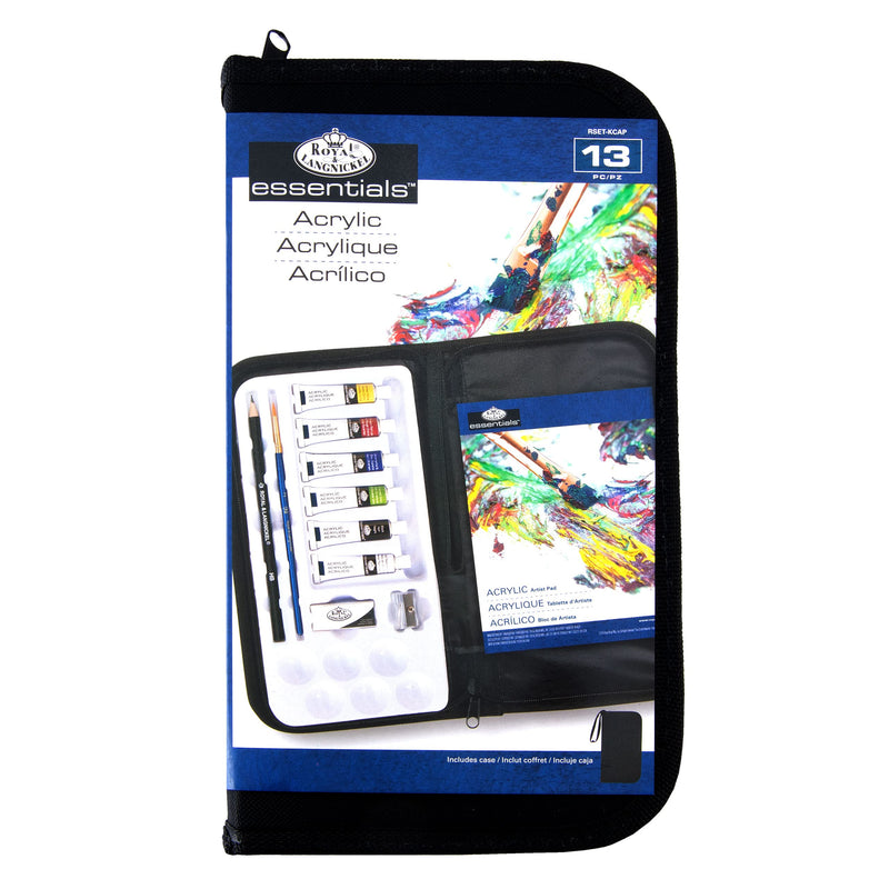 Royal & Langnickel Acrylic Paint Essentials Keep N' Carry Set - NewNest Australia