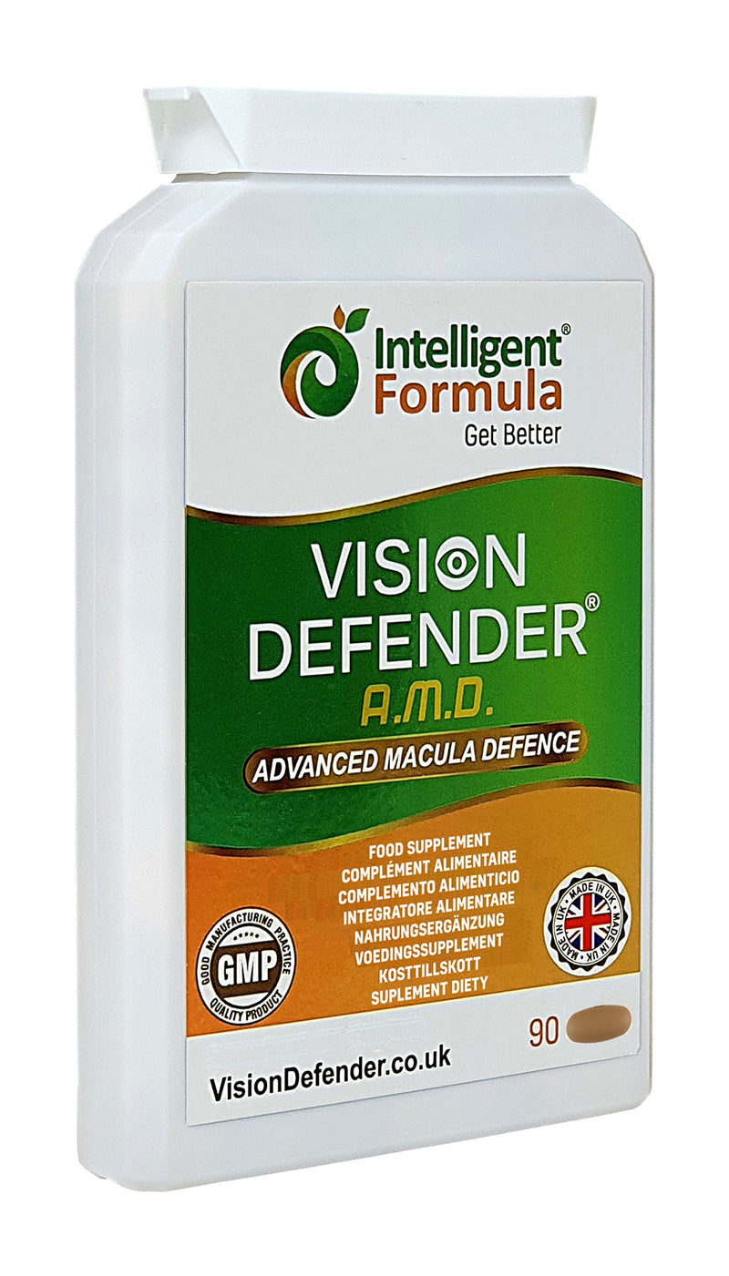 AREDS2 VISION DEFENDER AMD eye supplement: lutein, zeaxanthin, zinc, vitamin E - AREDS 2 eye vitamins, minerals, nutrients for the eyes. 3 Month Supply (90 Tablets) Vegan Eye Supplement - NewNest Australia