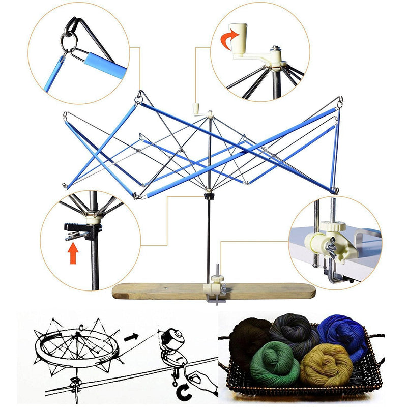 Yarn Swift Yarn Winder Yarn Ball Winder Knitting Yarn Holder - NewNest Australia