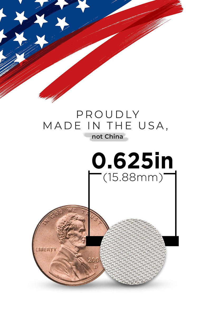 Made in The USA - 50 5/8"(.625) 304 Stainless Steel Premium Pipe Screen Filters - NewNest Australia