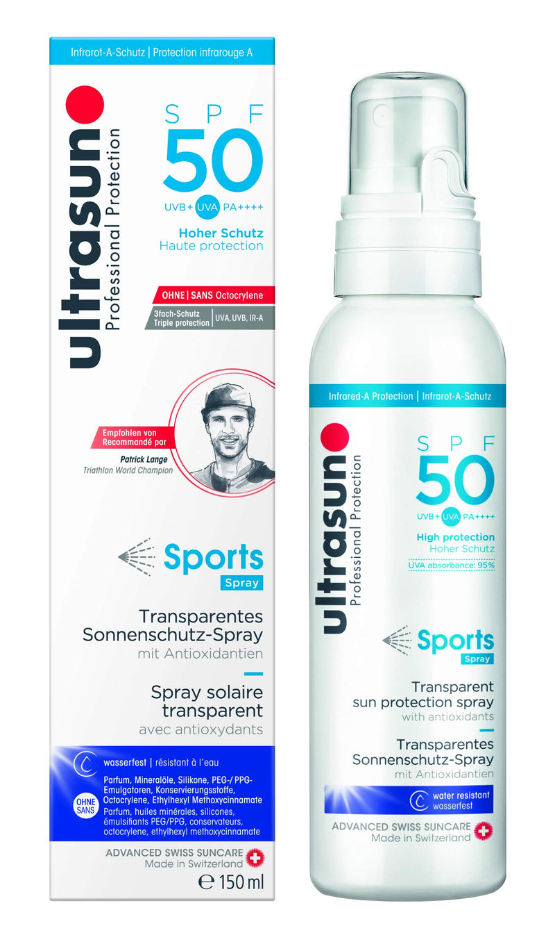 ultrasun Sports Spray SPF50, 150 ml - NewNest Australia