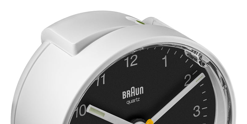 NewNest Australia - Braun Classic Analogue Alarm Clock - BC01WB 