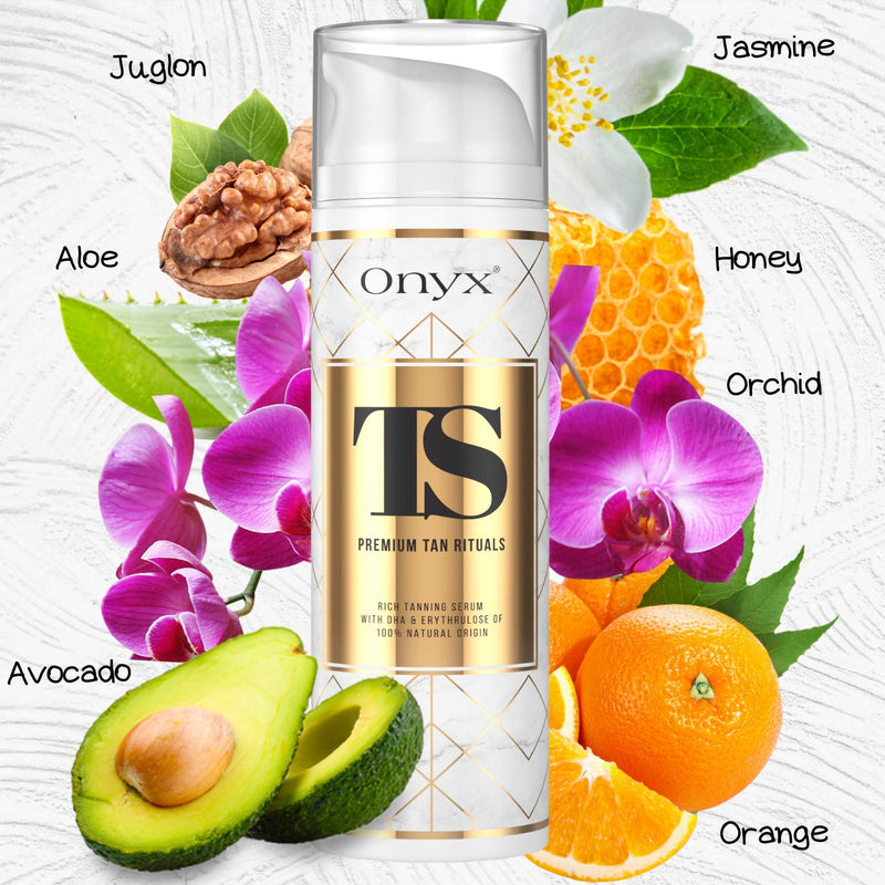 Onyx TS Sunbed Tanning Body Serum 500X Extreme Bronzing Effect Quintuple Premium Enhancers - NewNest Australia
