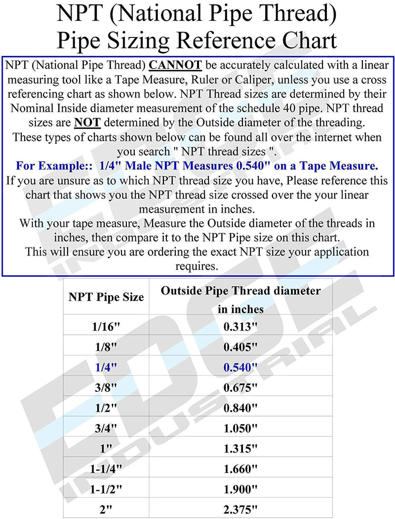 Edge Industrial Brass Pipe Adapter 1/2" Fnpt x 3/8" Mnpt Fuel / AIR/ Water / Oil/ Gas Wog QTY 01 - NewNest Australia