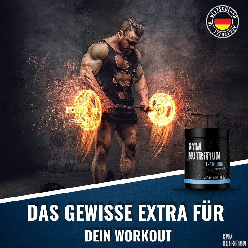 Premium L - Arginine Hcl - High Dose - Optimal Solubility - Pure Powder Without Additives - Vegan - Laboratory Tested - Premium Arginine Amino Acid - Bottled In Germany - NewNest Australia