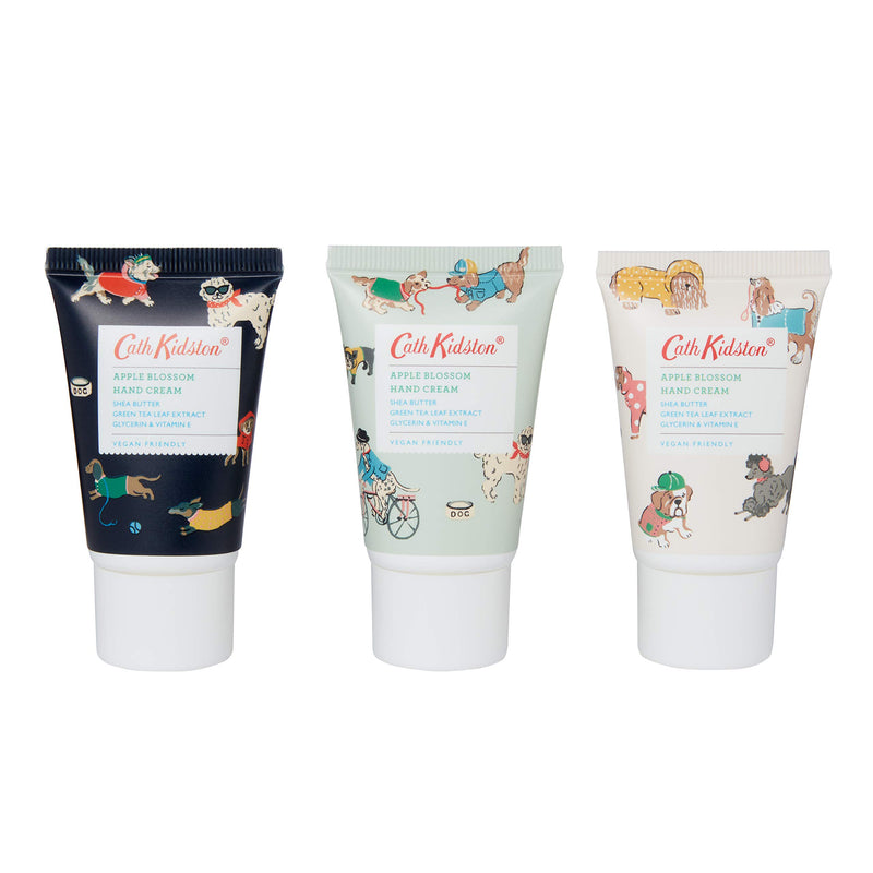 Cath Kidston Beauty Park Dogs Hand Cream Trio Gift Pack, 30Ml - NewNest Australia