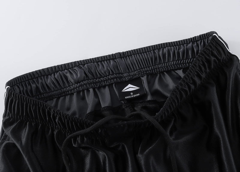 PRTCYPNT Men's 11'' Cool Basketball Shorts with Pockets Long Gym Athletic Shorts Running Quick-Dry Drawstring Large Black - NewNest Australia