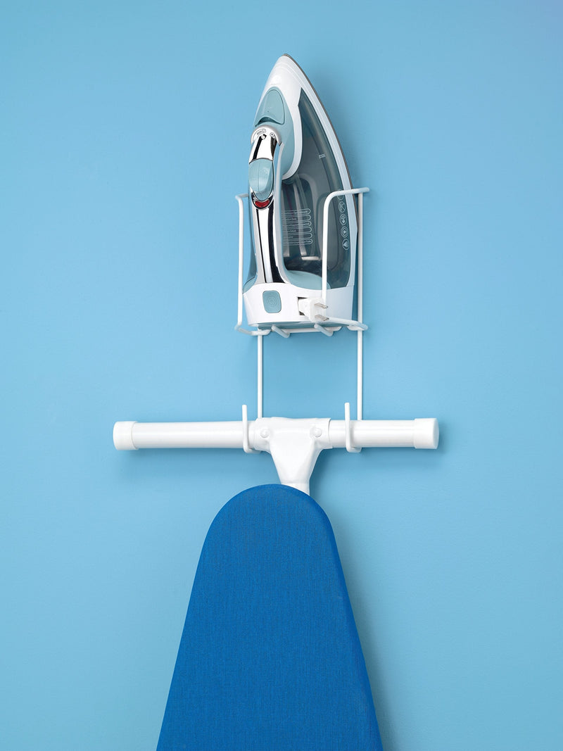 Whitmor Wire Over The Door Ironing Caddy - Iron and Ironing Board Storage Organizer - NewNest Australia