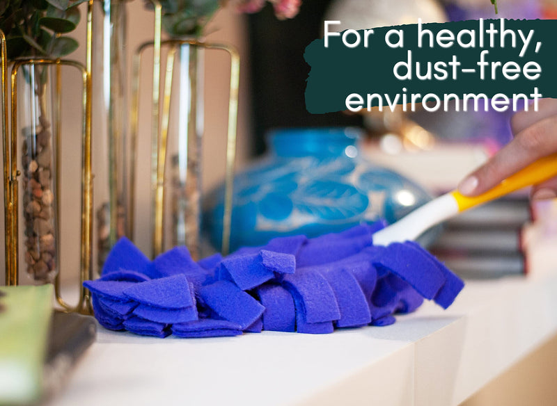 Xanitize Fleece Refills for Swiffer Hand Duster - Reusable, Dry Duster - 5-Pack Rainbow (Jewel) Jewel - NewNest Australia