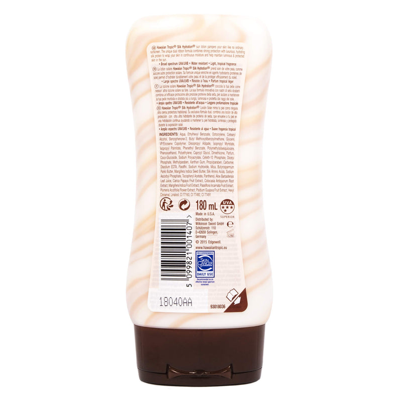 Hawaiian Tropic Silk Hydration Lotion (SPF 15, 180ml) - NewNest Australia