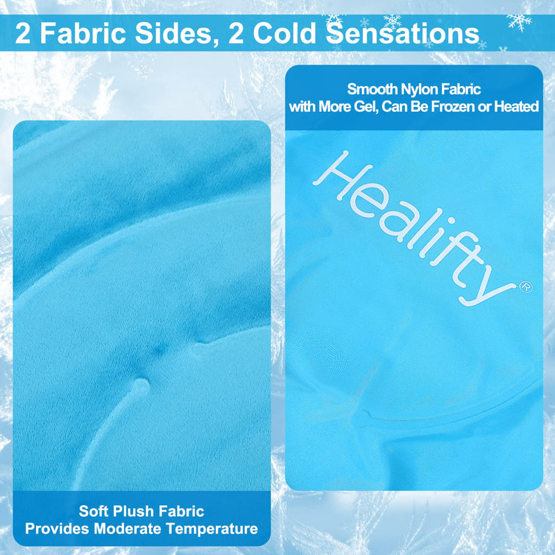 Healifty Knee Ice Pack Wrap - Ice Packs for Injuries Reusable - Ice Pack for Knee, Hot and Cold Gel Pack for Women & Men, Cold Compression Knee Wrap for Arthritis, Meniscus Tear and ACL Blue for Knee - NewNest Australia